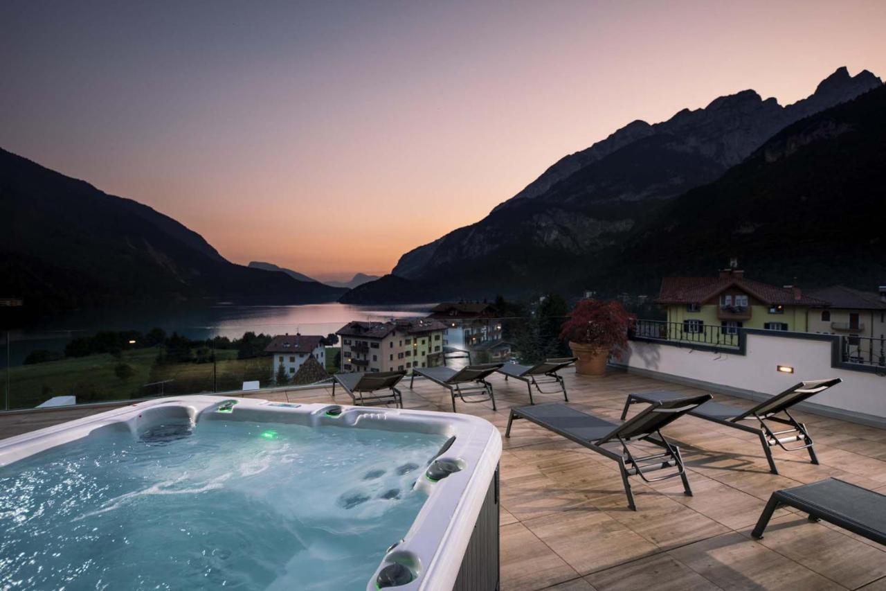 Ariston Lake View Hotel Molveno Exterior foto